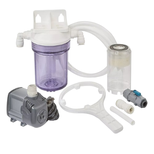 Bulk Reef Supply: Mini Reactor - 5" Single with Sicce Syncra 1.5 Pump