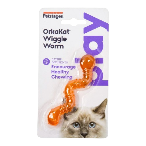 PetStages: Orkakat Wiggle Worm