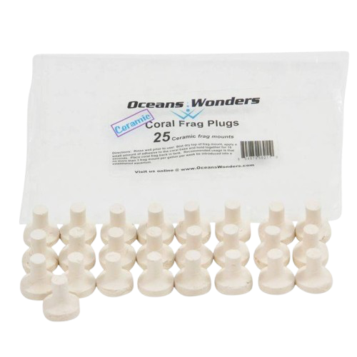 Oceans Wonders: Ceramic Coral Frag Plugs