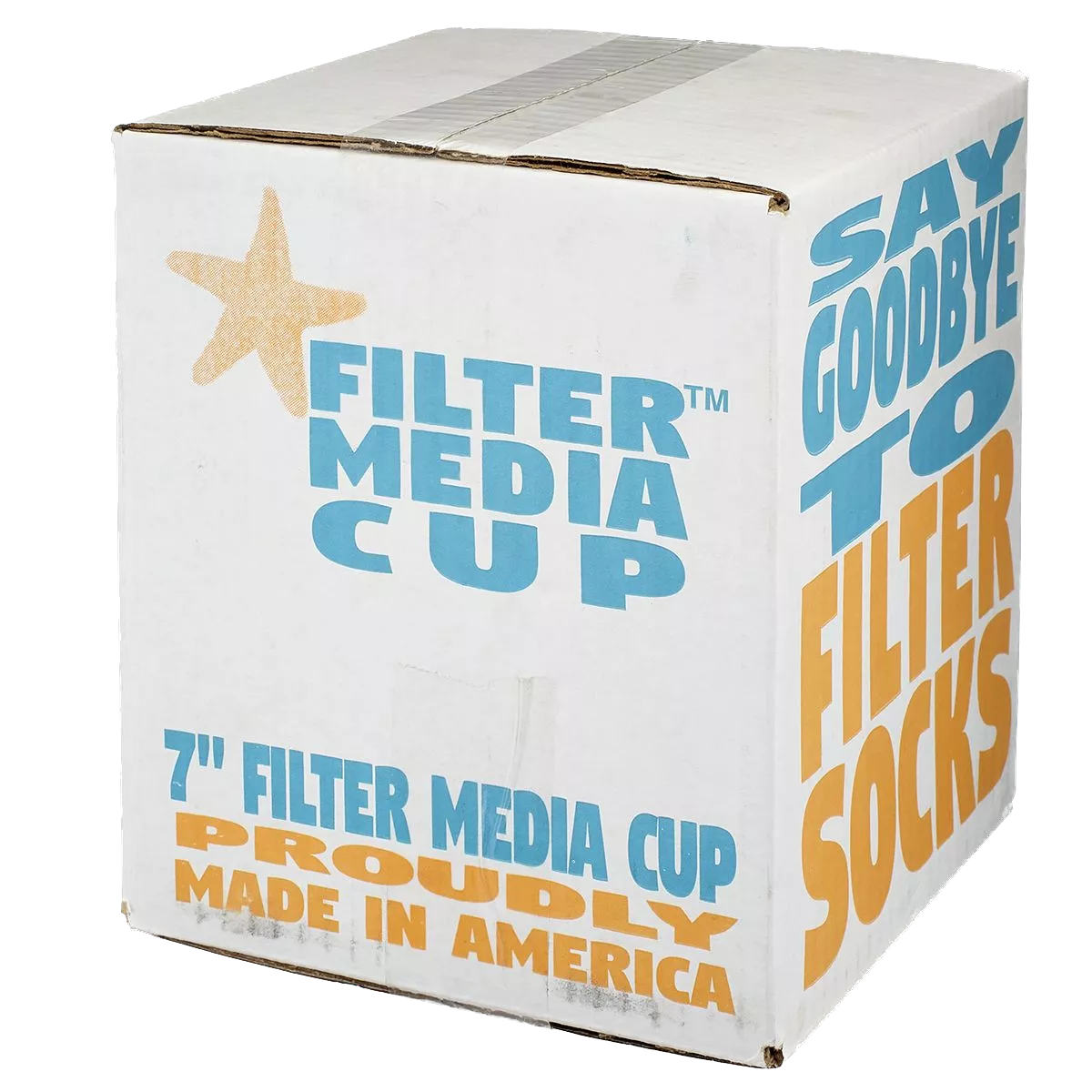 High Flow Filter Media Cup: Sea Foam White