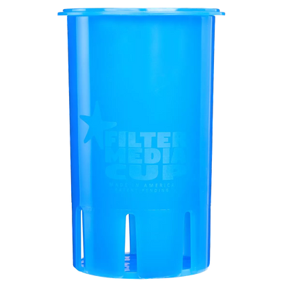 High Flow Filter Media Cup: Calypso Blue