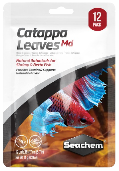 Seachem: Catappa Leaves - 12 Pack