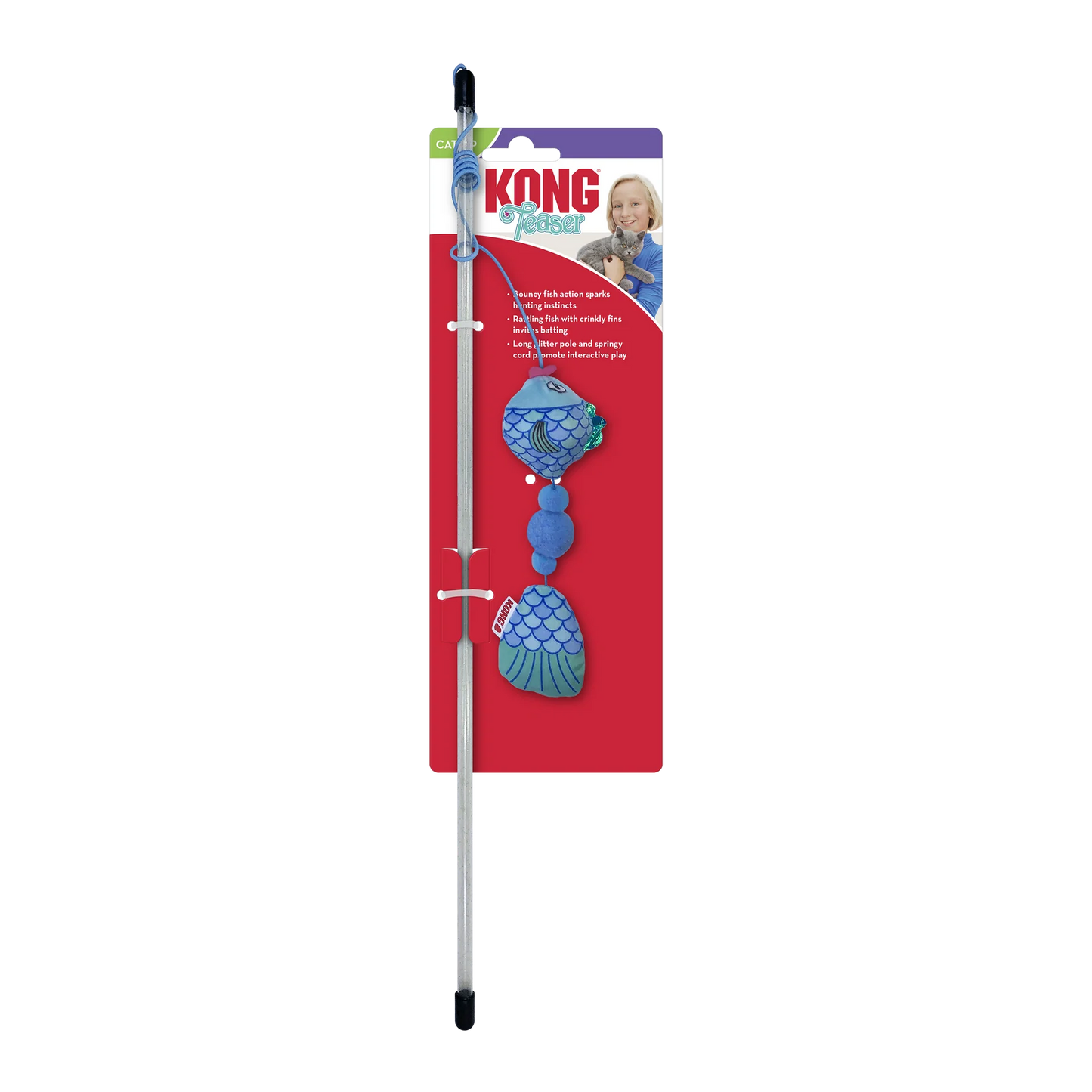 Kong: Teaser Fish Cat Toy