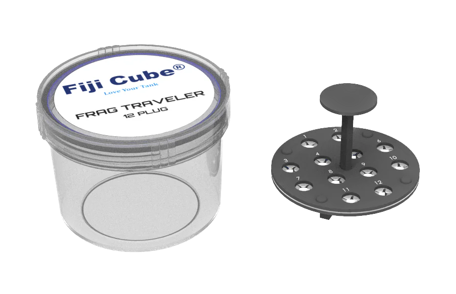 Fiji Cube: Coral Frag Traveler with Plug Locking System