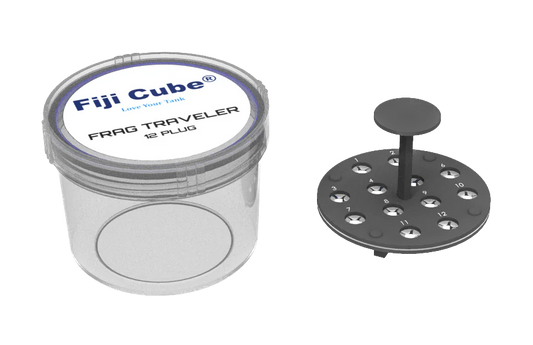 Fiji Cube: Coral Frag Traveler with Plug Locking System