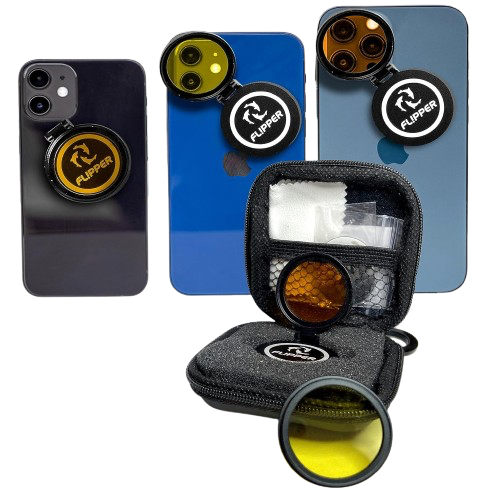 Flipper: Flip-Kick Smartphone Reef Photography Filter Kit