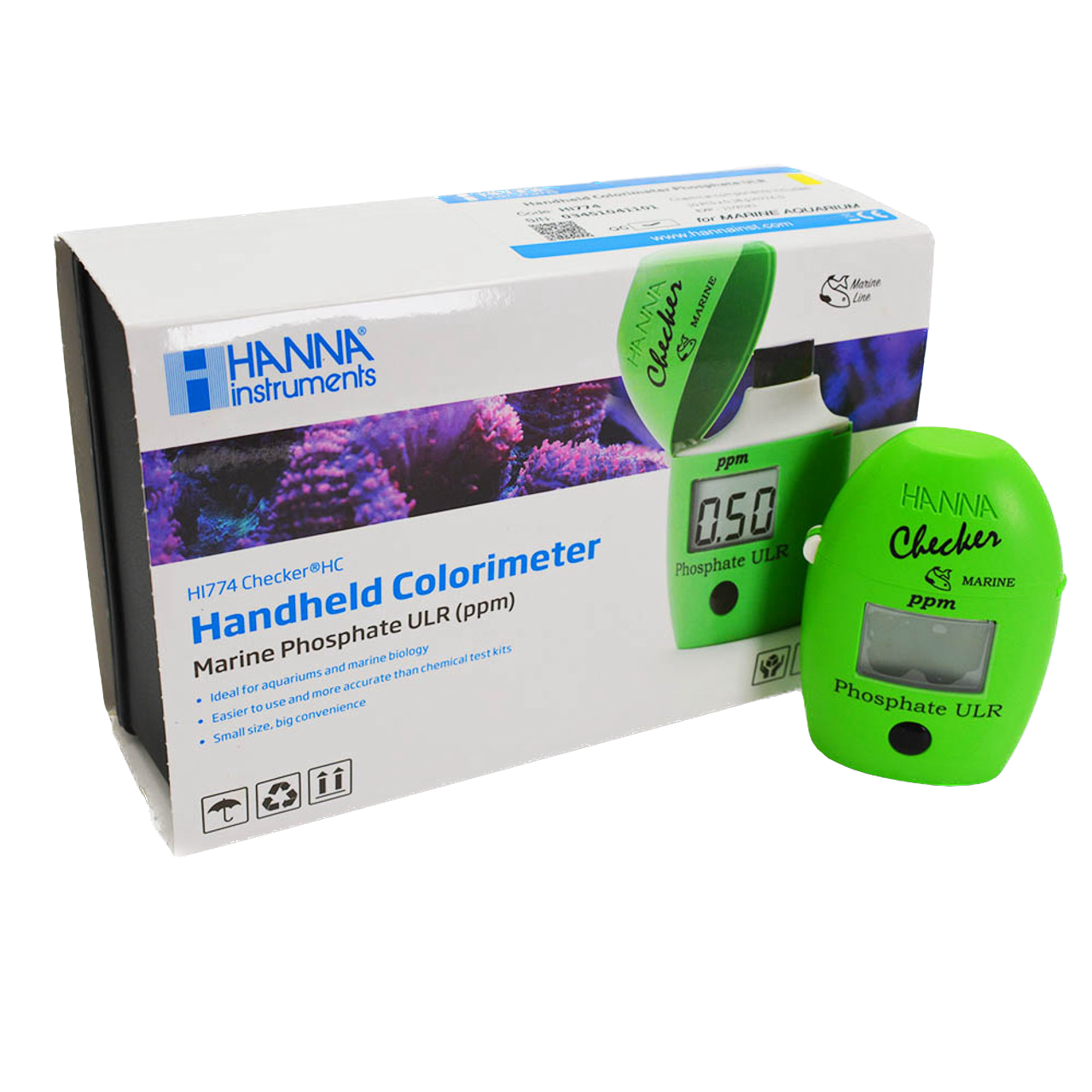 HANNA: Phosphate Ultra Low Range PPM Colorimeter - HI774 – Tropical Exotics