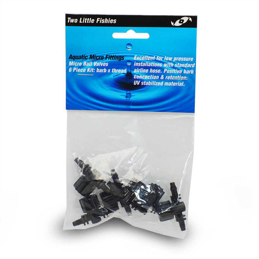 Two Little Fishies: Aquatic Micro Fittings