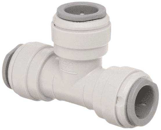 1/4" x 1/4" x 1/4" Tee Union Push Connect