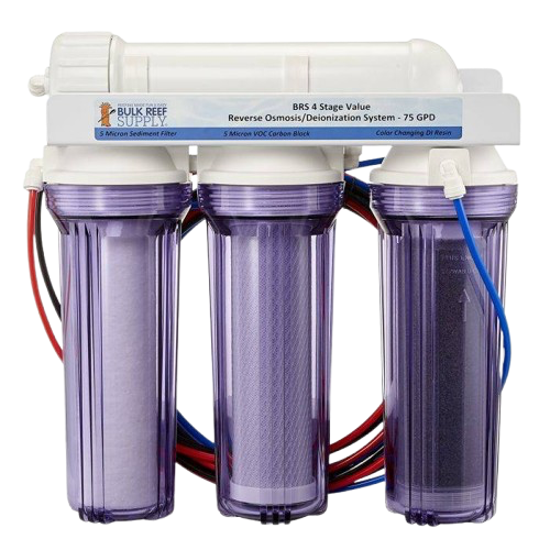 Bulk Reef Supply: 4 Stage Value Plus 75GPD RO/DI System