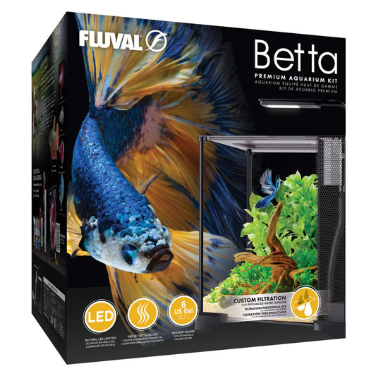 Fluval Premium Betta 6 Gallon Kit