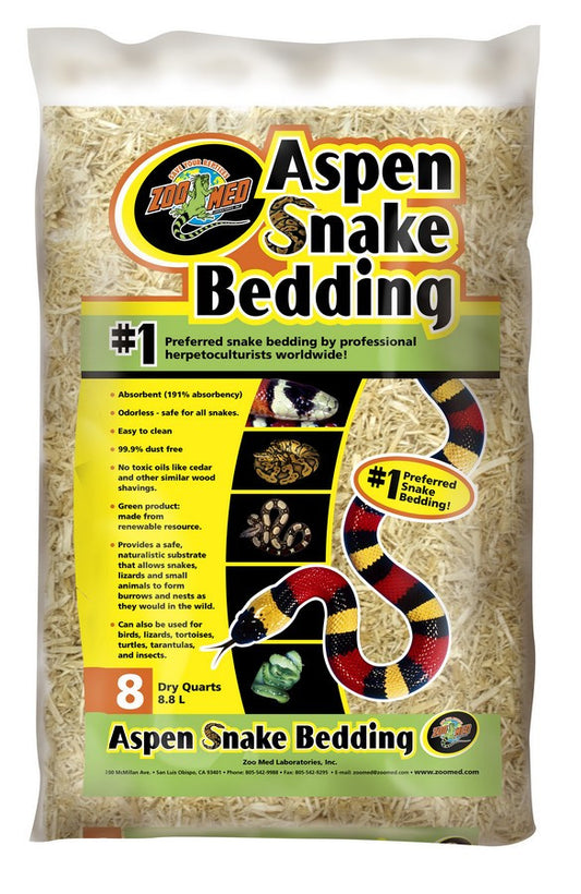 Zoomed: Aspen Snake Bedding