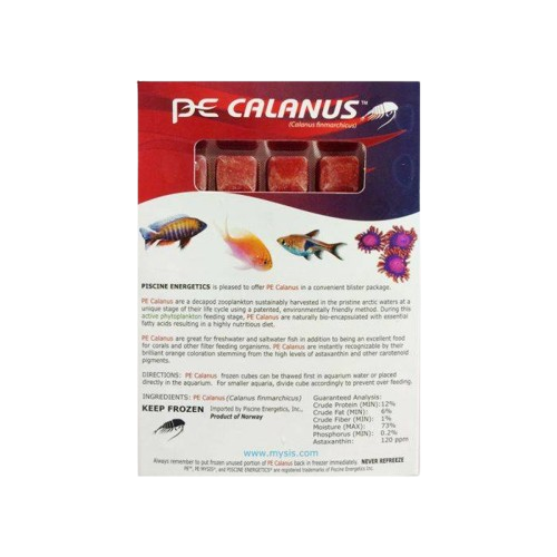 Pisince Energetics: Frozen Calanus
