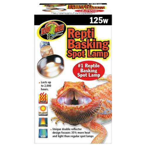 Zoomed: Basking Spot Lamp