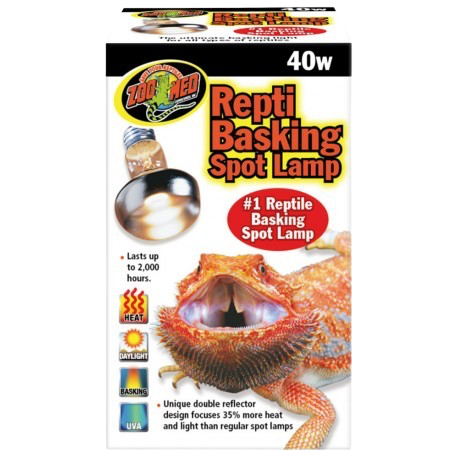 Zoomed: Basking Spot Lamp
