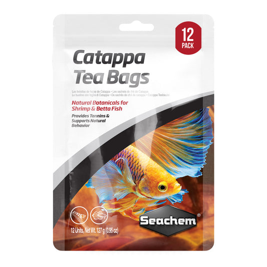 Seachem: Catappa Tea Bags - 12 Pack