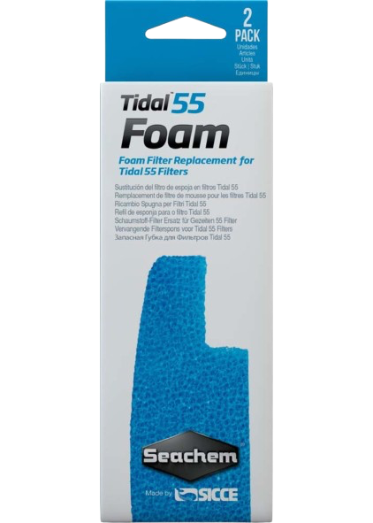 Seachem: Tidal Foam - 2 Pack